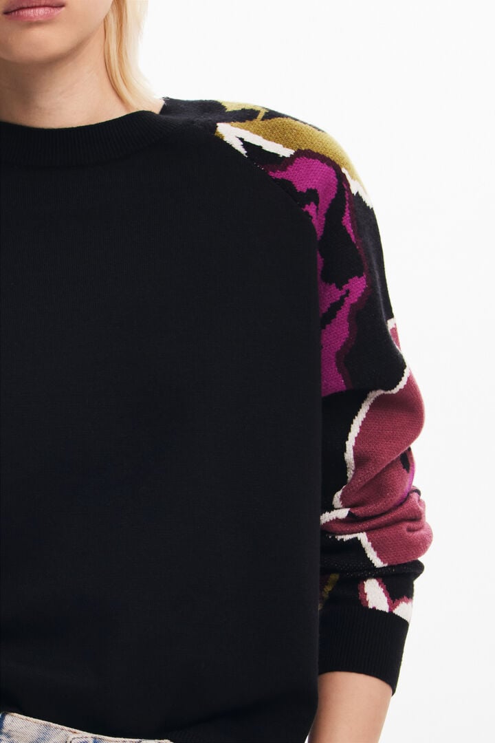 Jersey  mangas flores | Desigual