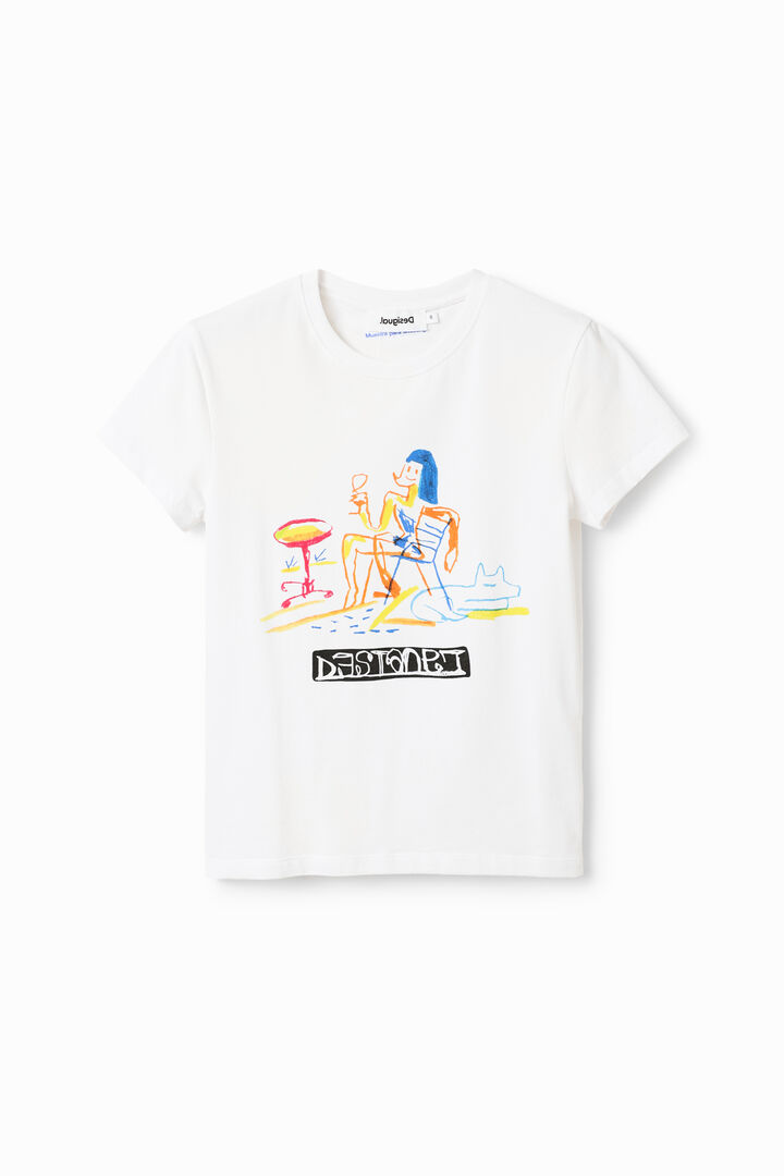 Camiseta manga corta ilustración | Desigual