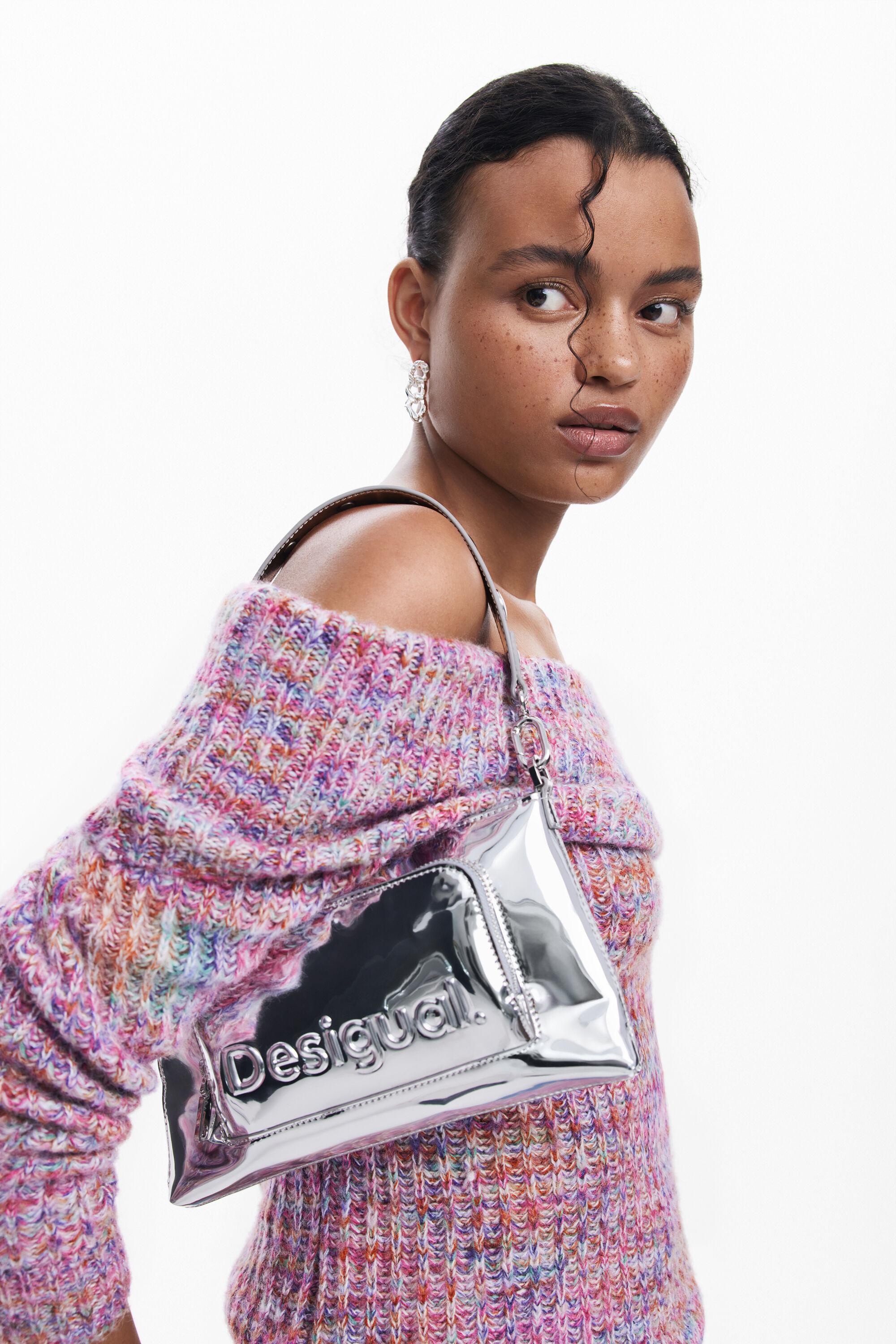 Sling bag with S logo women s I Desigual