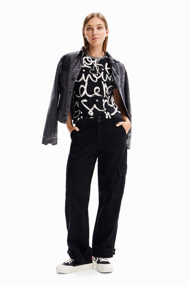 Samarreta missatges contrast | Desigual
