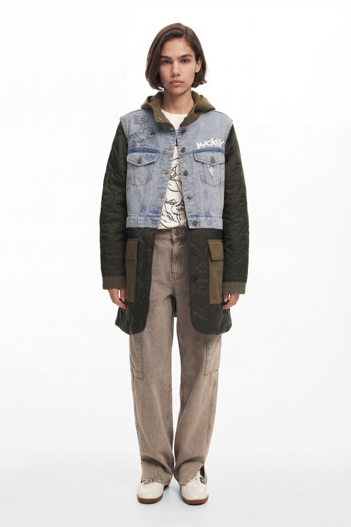 HYBRYDOWA PARKA Z KAPTUREM MICKEY