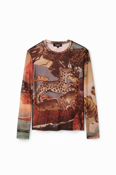 Camiseta tul tapestry M. Christian Lacroix | Desigual