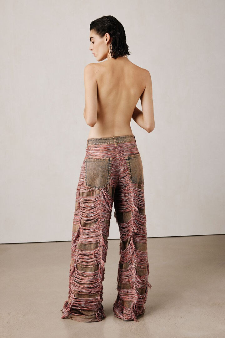 Frayed studio jeans | Desigual