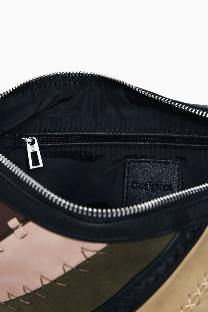 Medium patchwork crossbody bag | Desigual