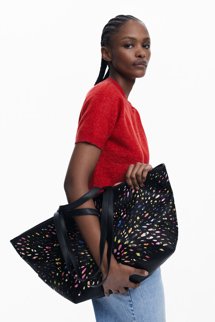 Bolso shopper troquelado | Desigual