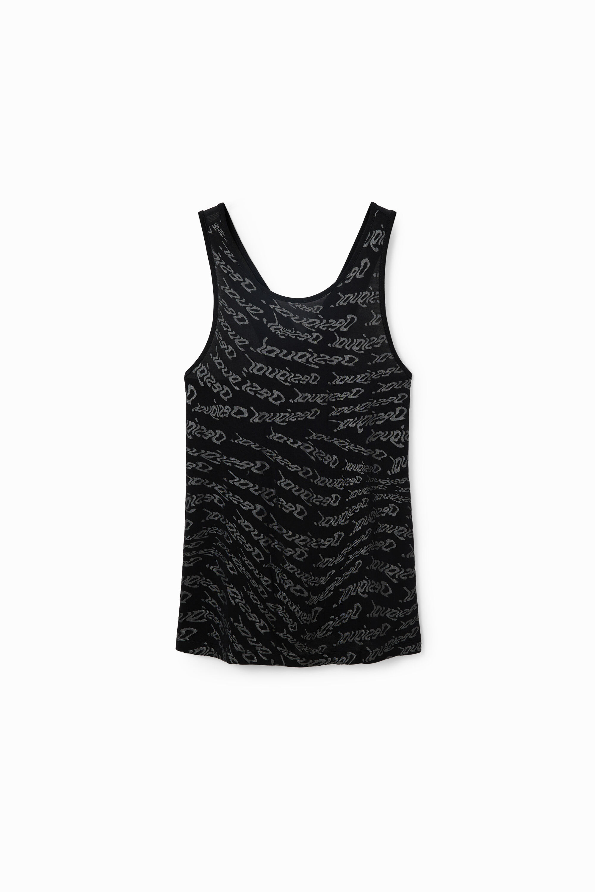 Canotta sportiva logo - BLACK (XS)