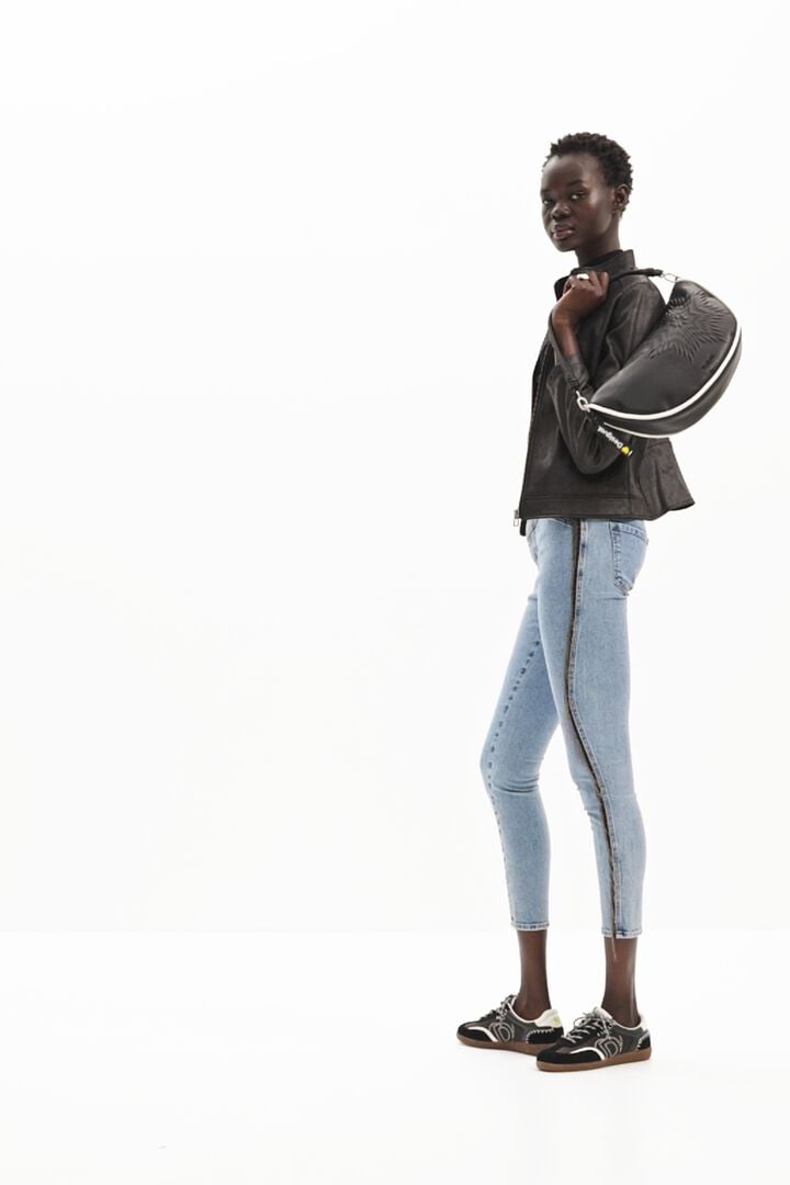 Jean skinny franges | Desigual