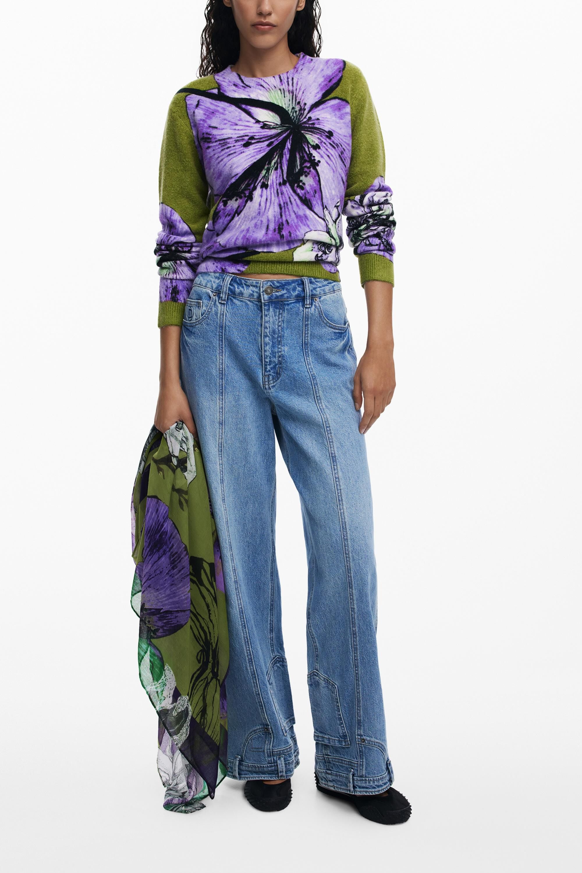 Scarf designed by Mr. Christian Lacroix Women's I Desigual.com