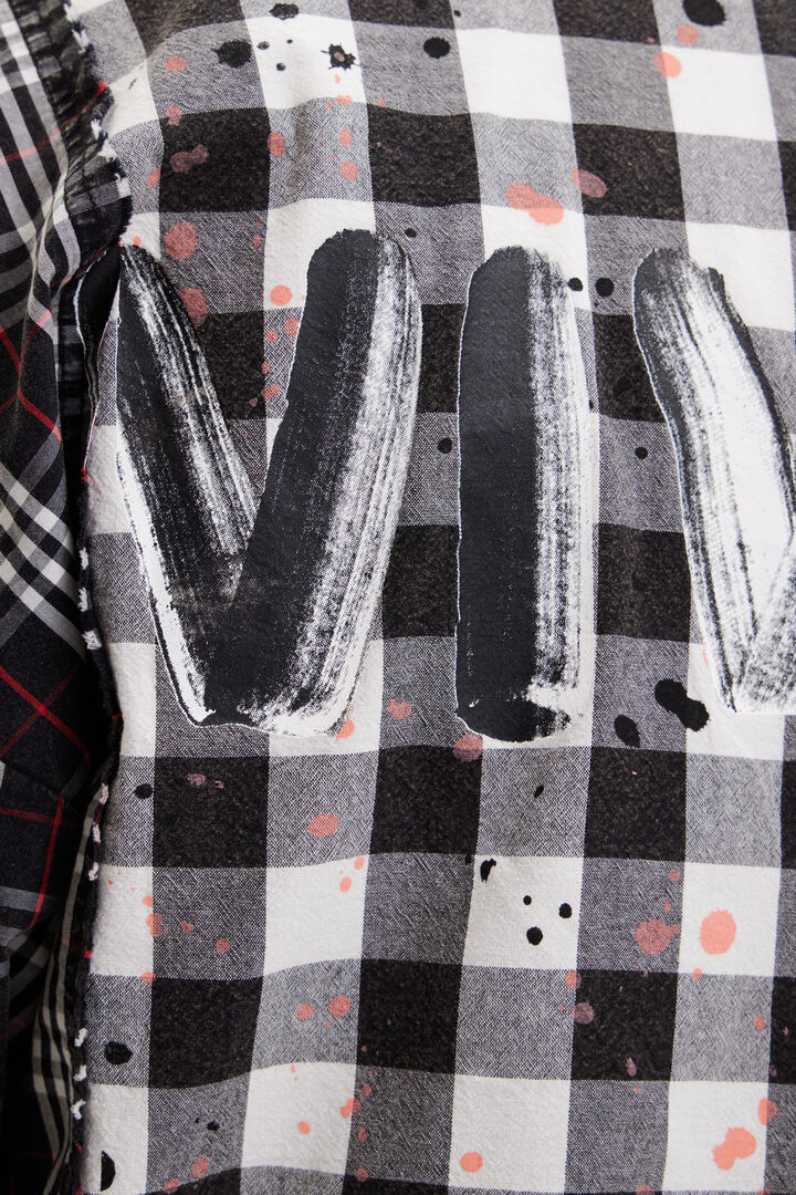 Camisa patchwork cuadros | Desigual