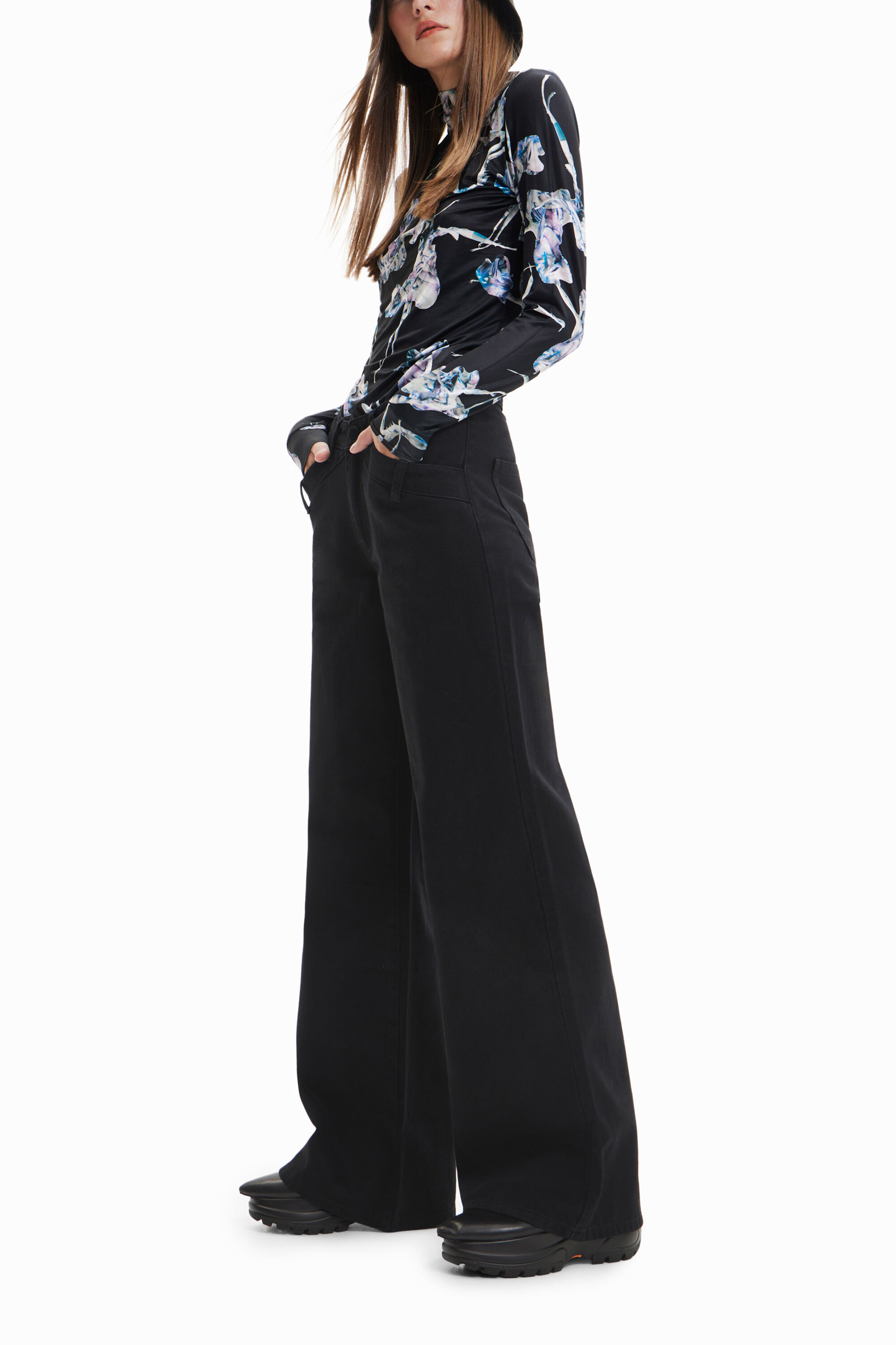 Vaqueros desigual outlet discount