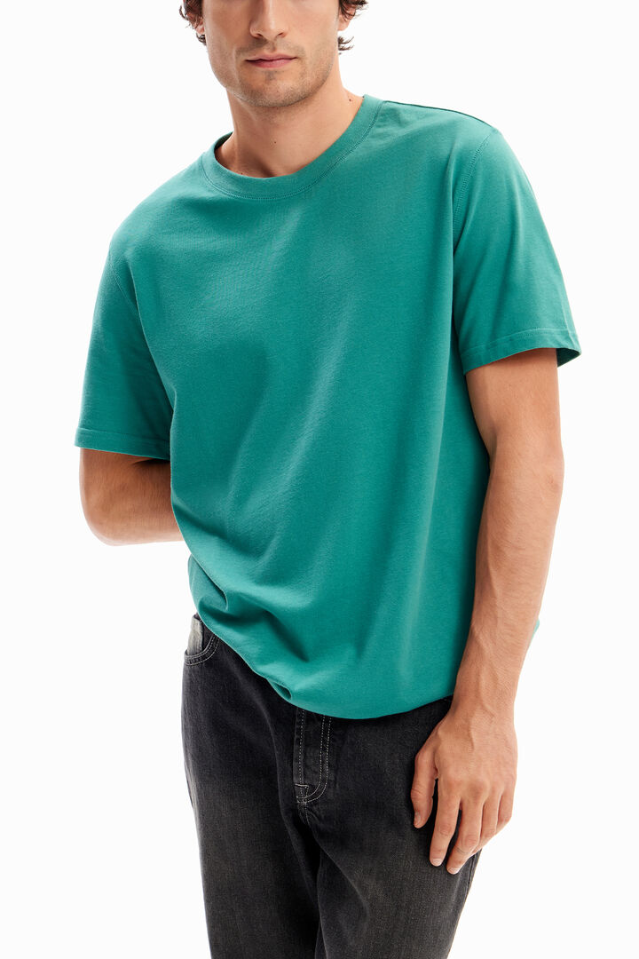 Plain seamed T-shirt | Desigual