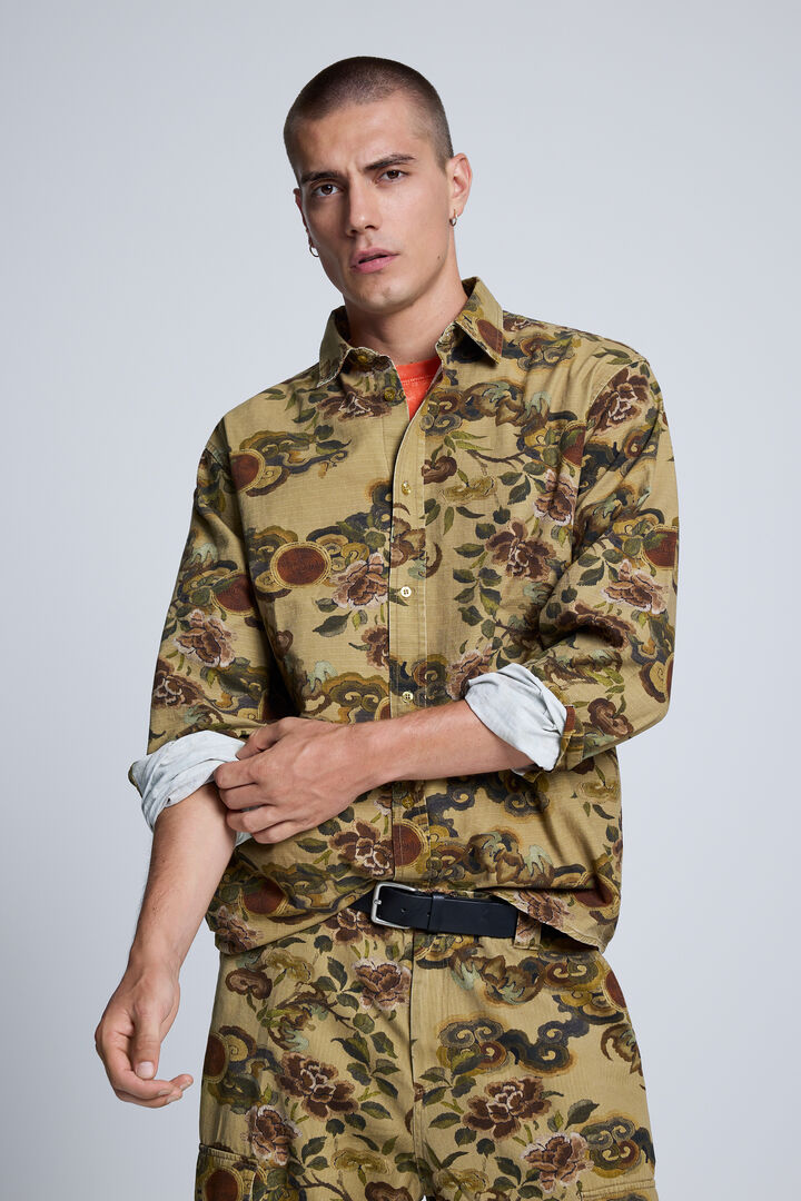 Camisa Estampado Drag&oacute;n