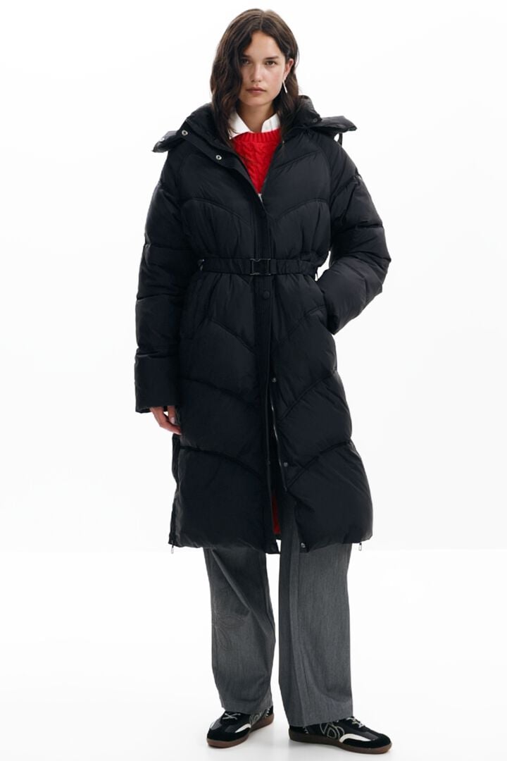 Long padded coat | Desigual