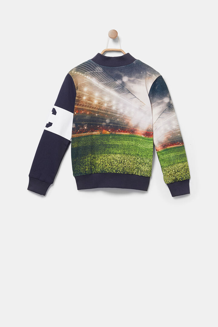 Reversible football sweatshirt | Desigual
