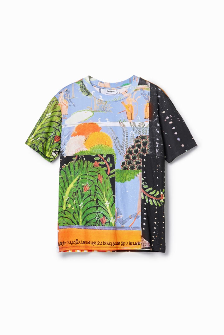 Camiseta patchwork motivos | Desigual