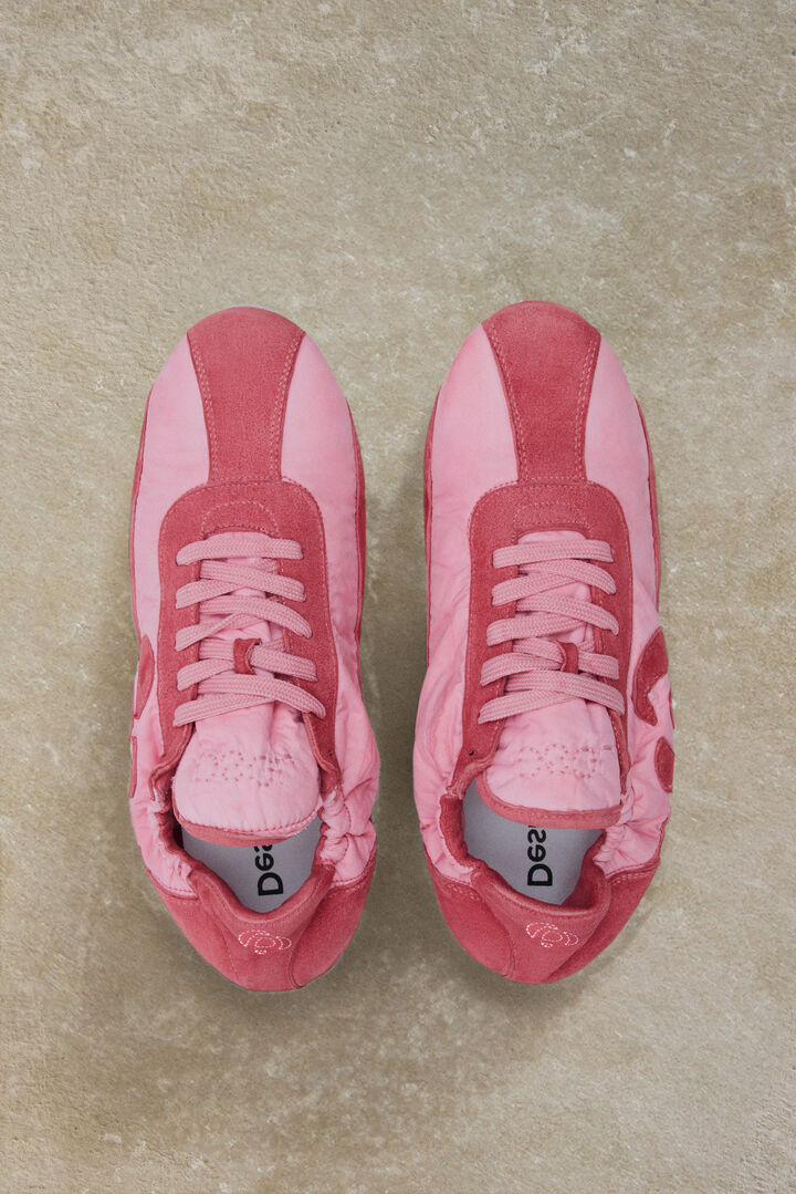 Studio combined leather sneaker | Desigual