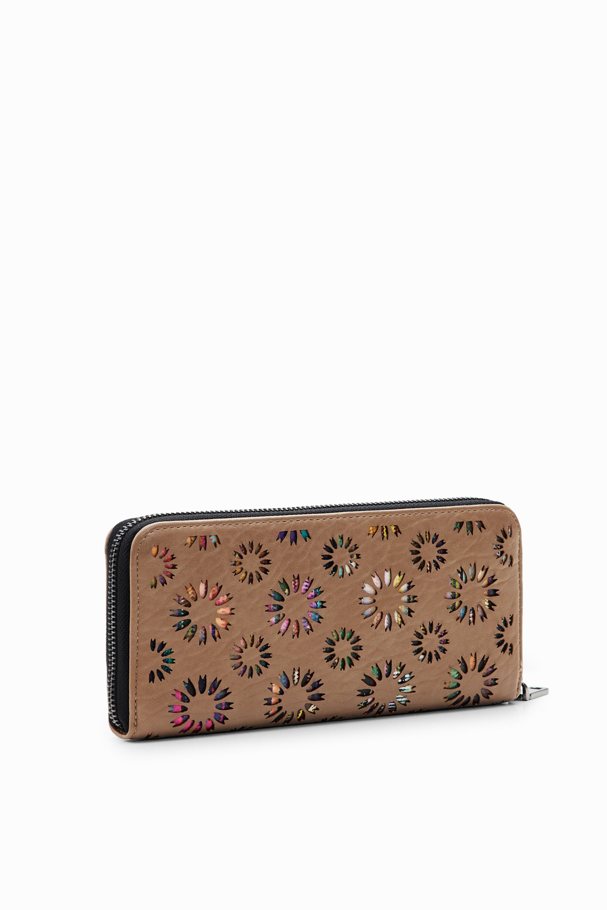 Sylvia perforated hotsell slim continental wallet