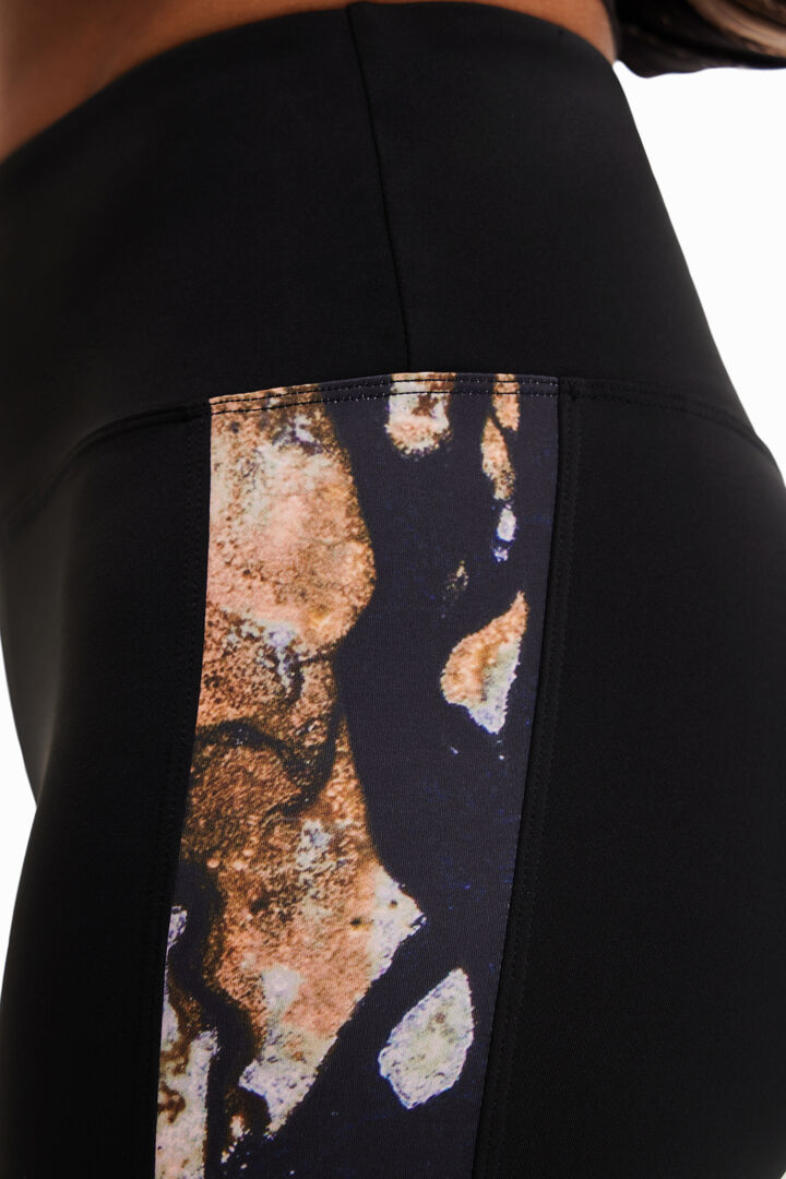 Dopasowane legginsy w minerały | Desigual