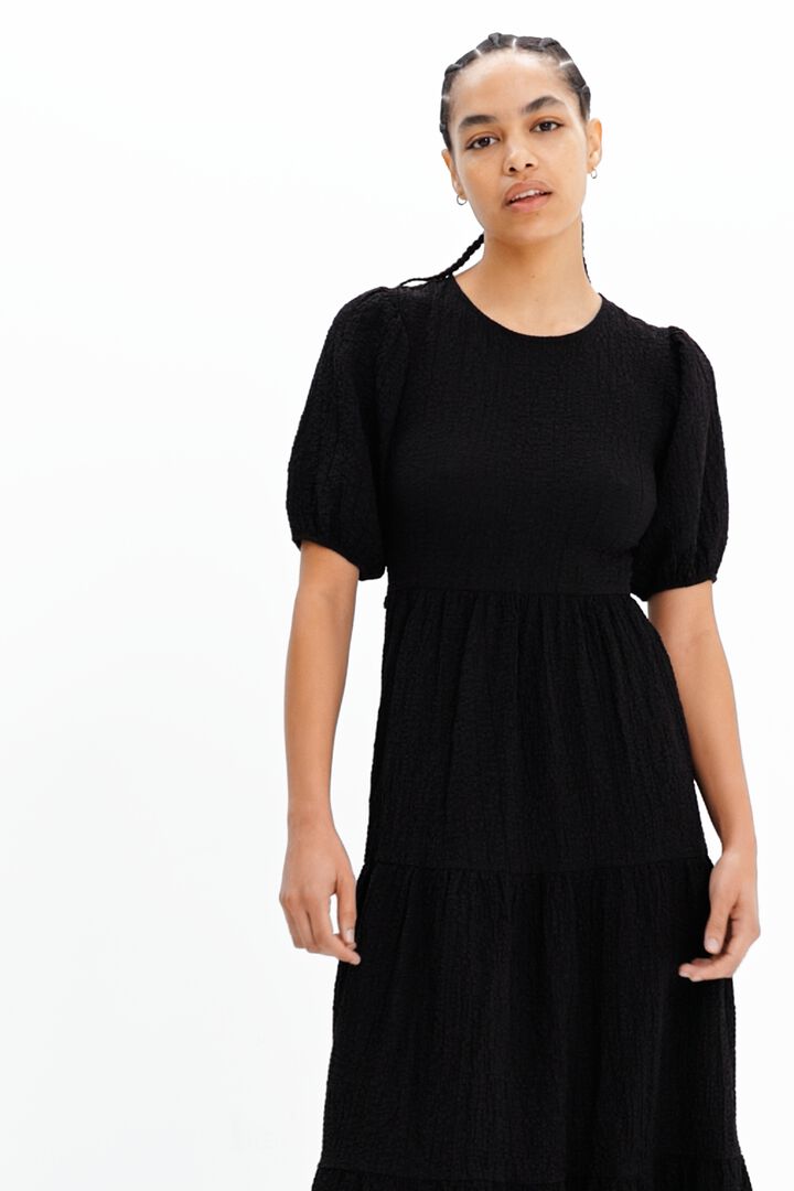 Vestido midi decote costas | Desigual