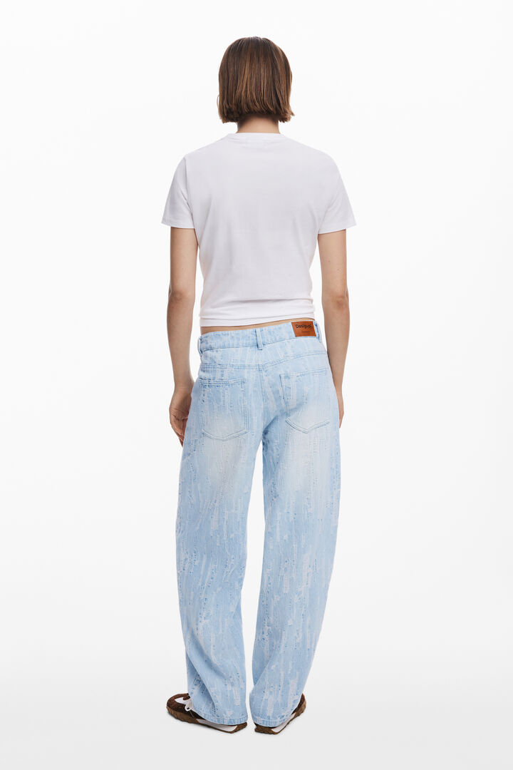 Jean effet déchiré | Desigual