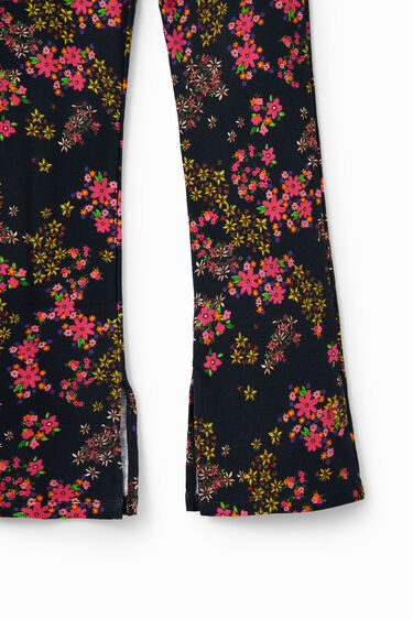 Leggings flare flores | Desigual