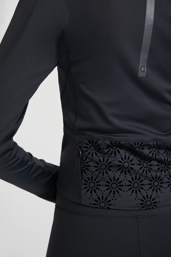 Flocked flower runner | Desigual