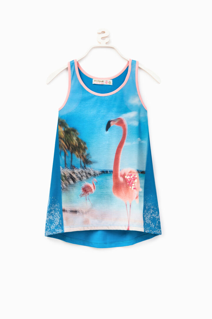 T-Shirt Flamingo | Desigual