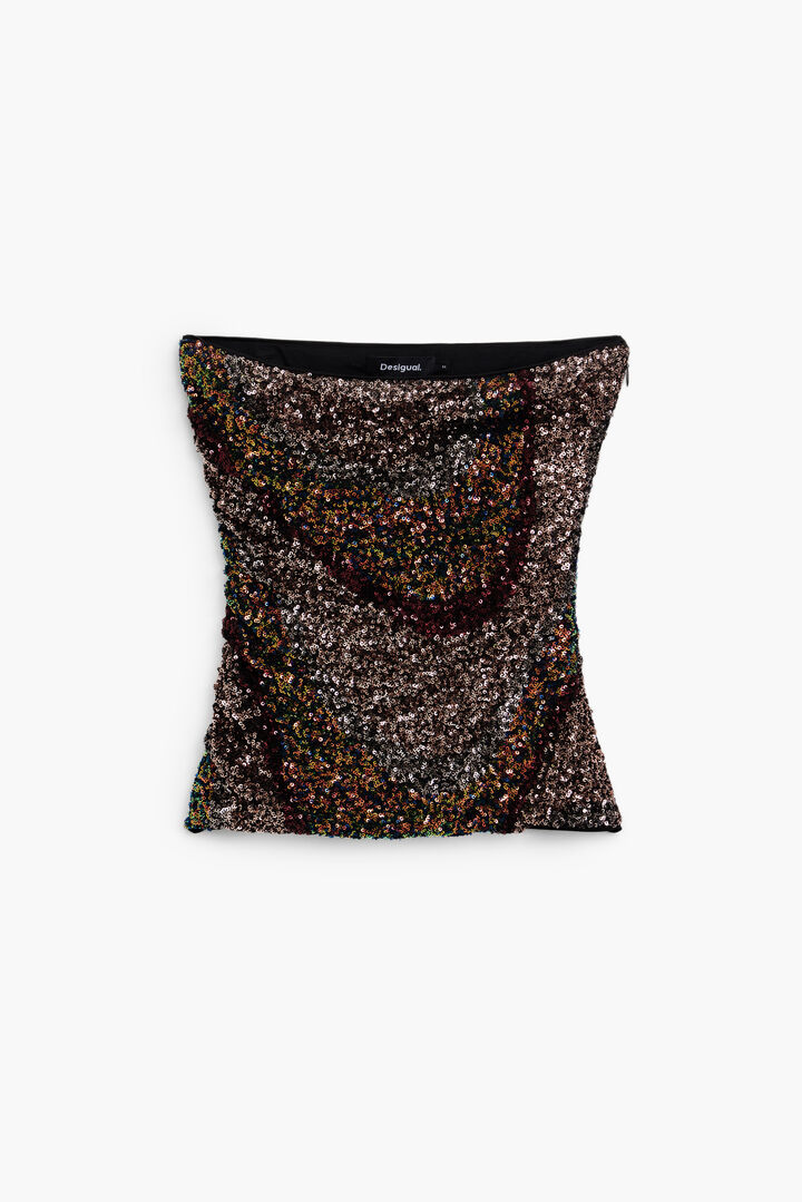 Top punto sin mangas | Desigual
