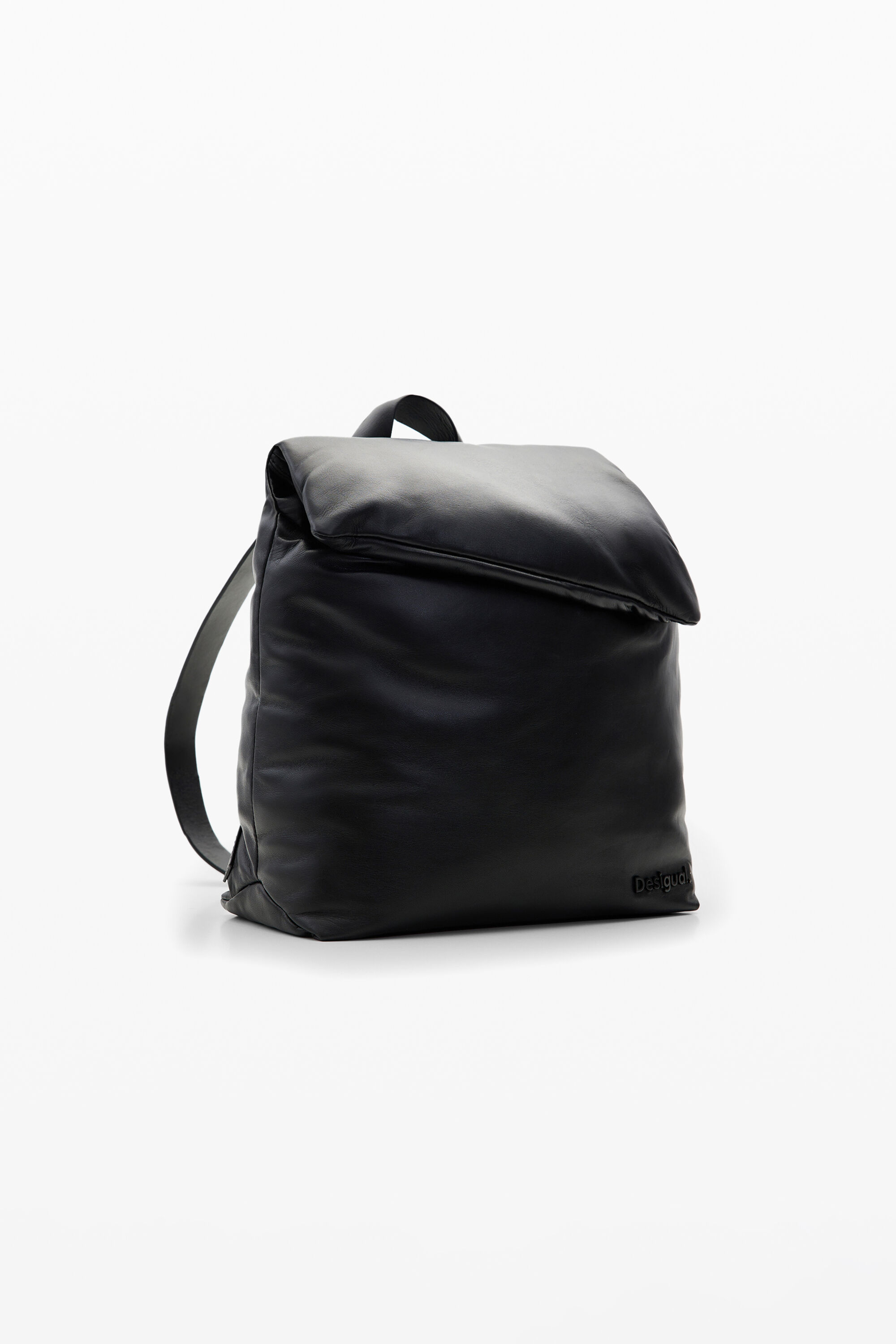 Desigual Small leather backpack