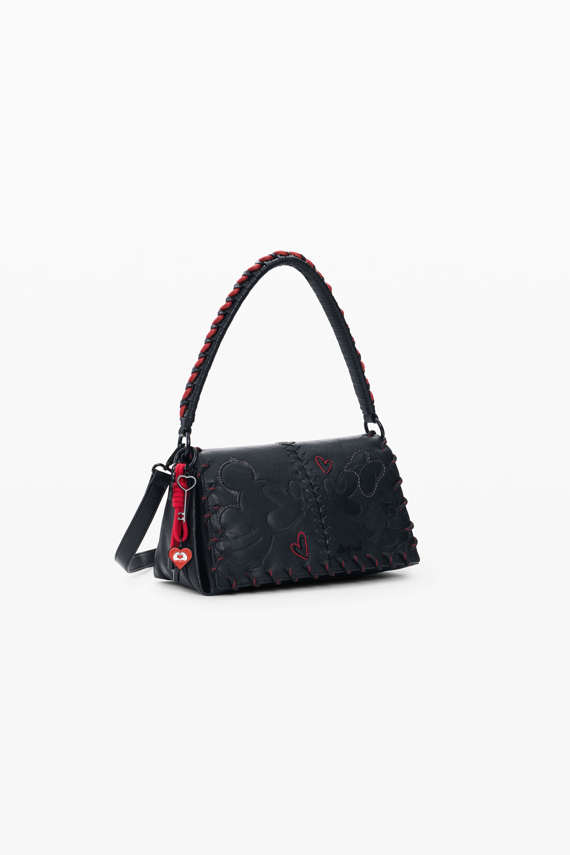 Medium bag mickey™ black women's accessories I Desigual.com
