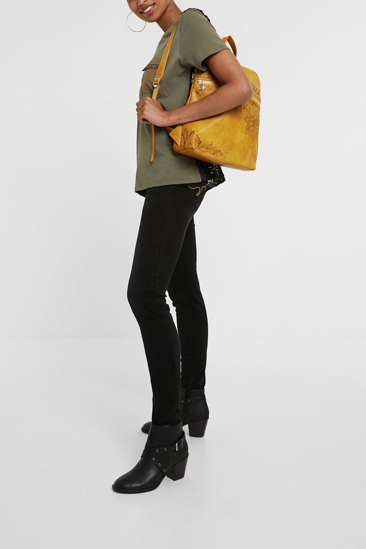 Exotic embroideries backpack | Desigual