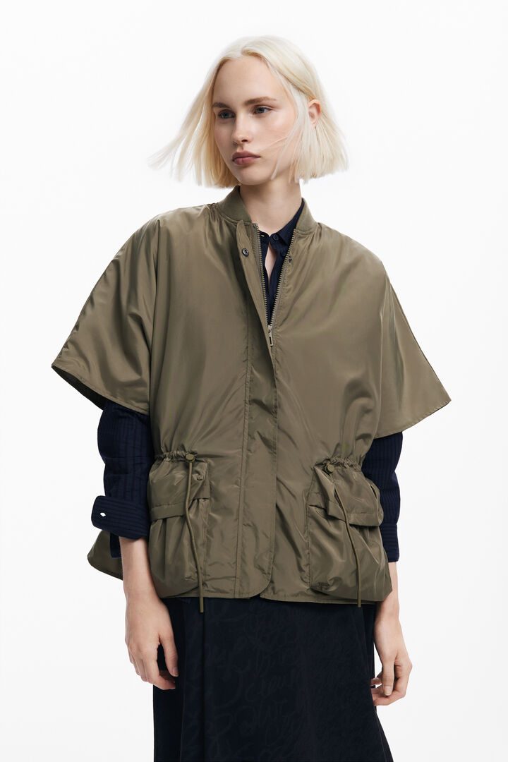 Poncho nylon ajustable | Desigual