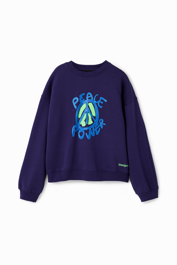 Oversize Peace sweatshirt