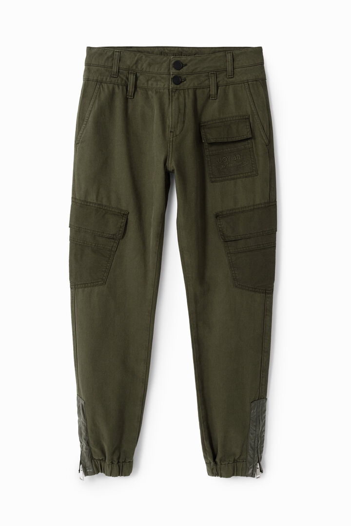 Pantalón Baggy bolsillos cargo | Desigual
