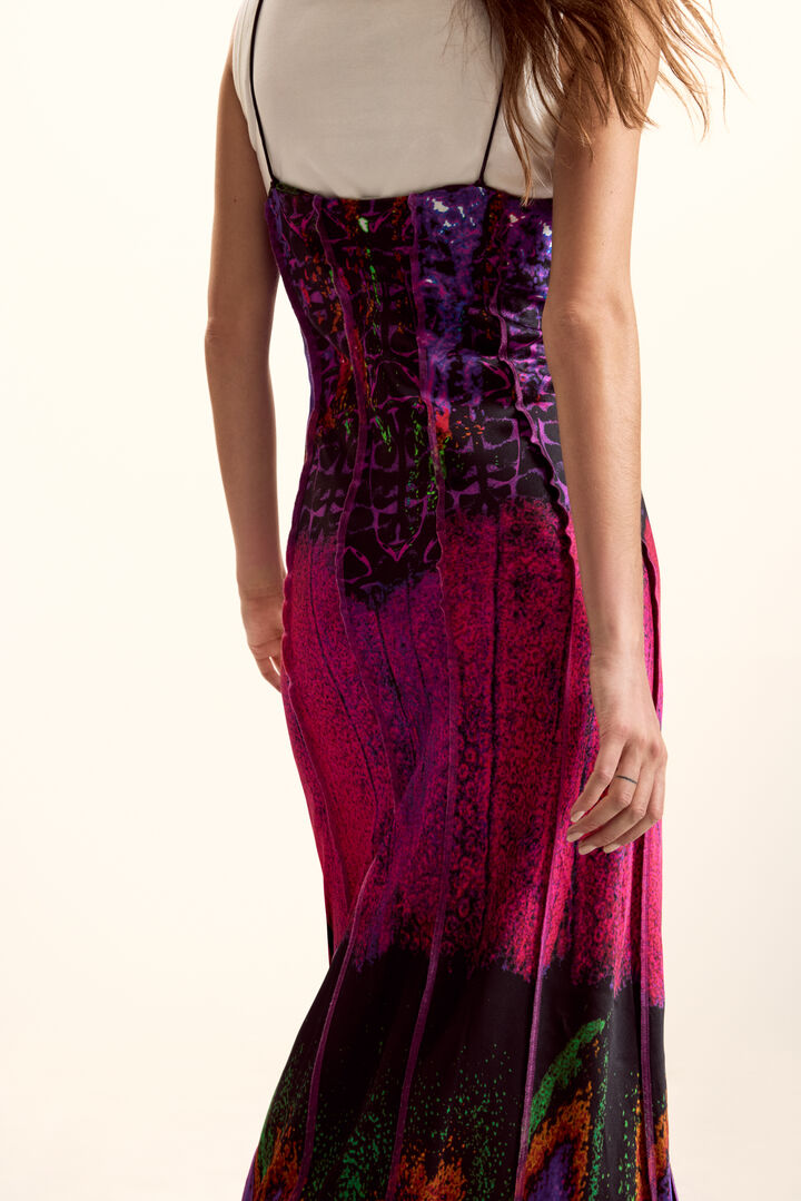 Robe combin&eacute;e con&ccedil;ue par Mr. Christian Lacroix | Desigual