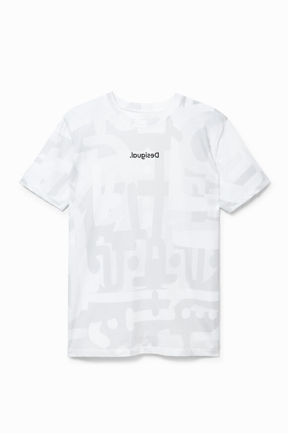 Unisex-T-Shirt mit Camouflage-Print