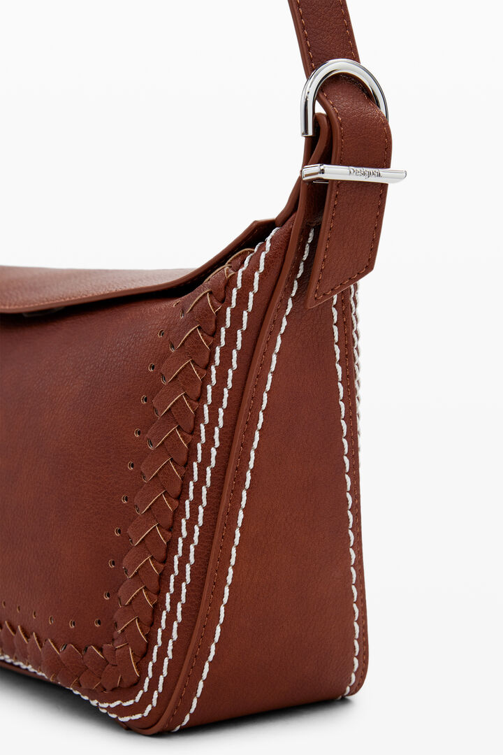 Kabelka s pletenými detailmi | Desigual