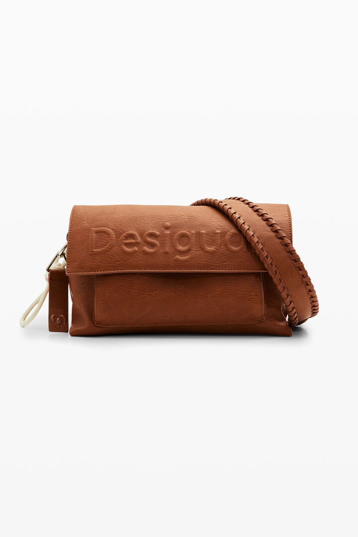 M logo crossbody bag