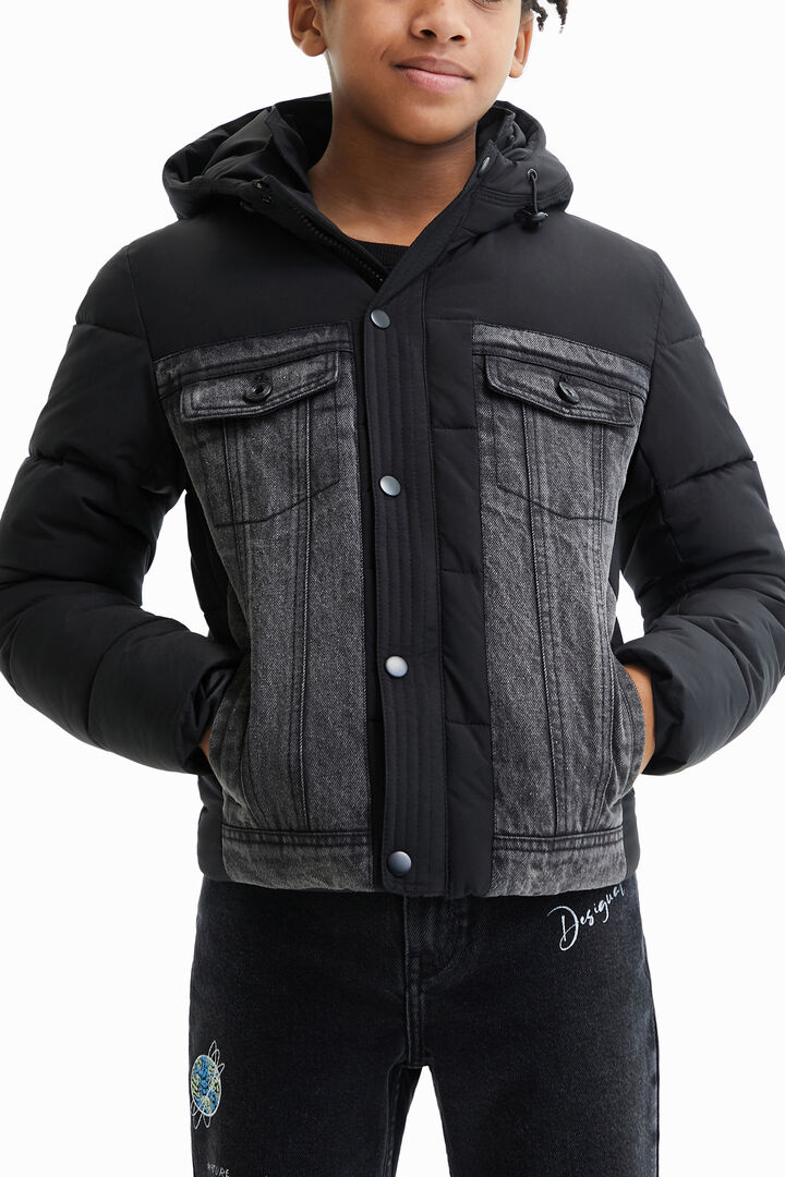 Jaqueta padded híbrida | Desigual