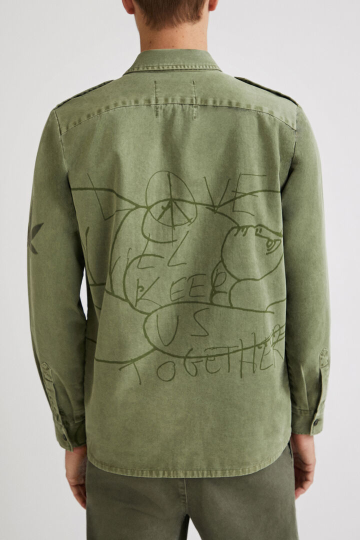Surchemise militaire coton | Desigual