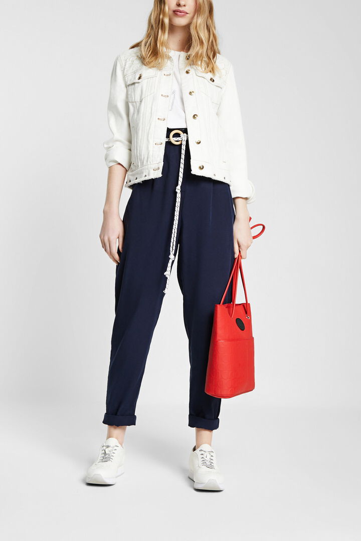 Pantalón baggy con cordón | Desigual