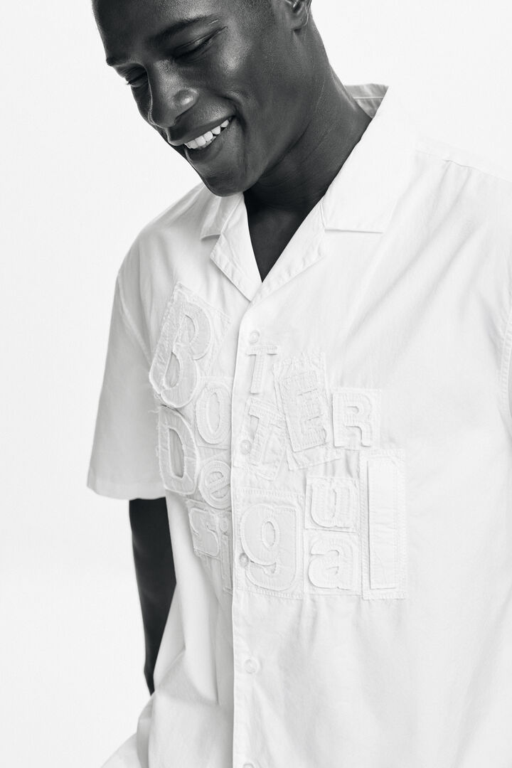Short-sleeve shirt with Botter lettering | Desigual