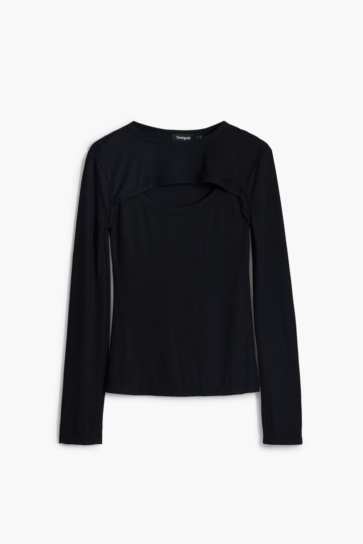 Maglietta con scollo cutout Maitrepierre
