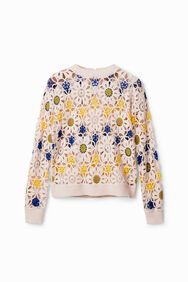 Jersei ganxet flors | Desigual