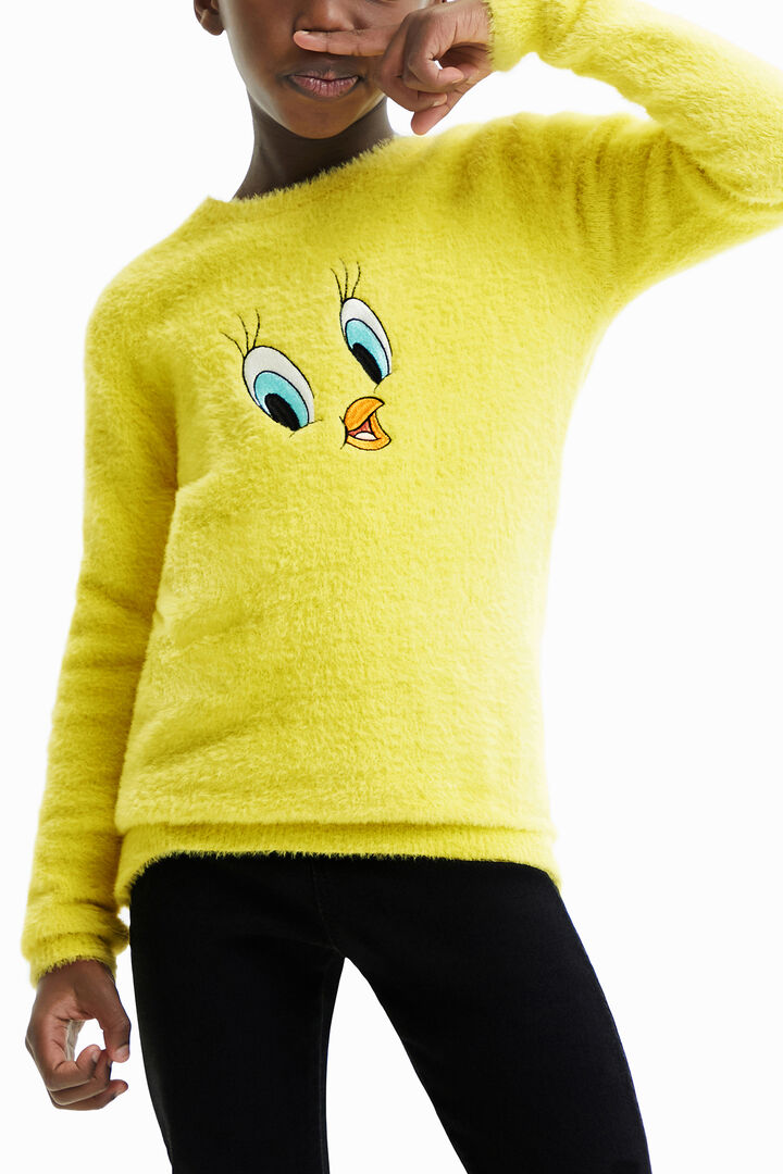 Pullover Gesicht Tweety | Desigual