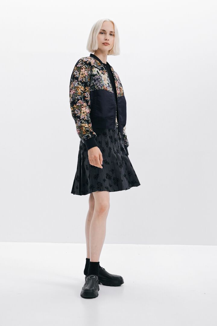 Chaqueta bomber estampada | Desigual