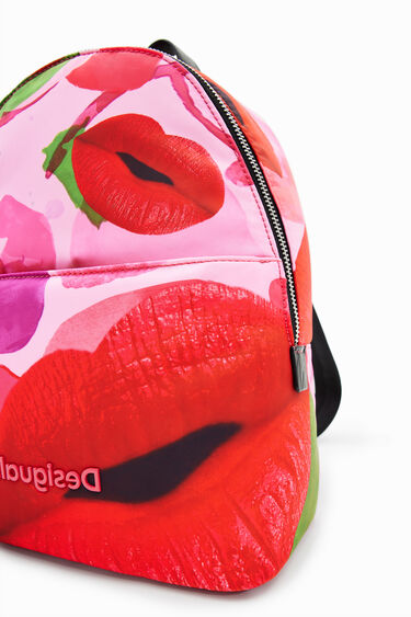 M. Christian Lacroix small lips backpack | Desigual