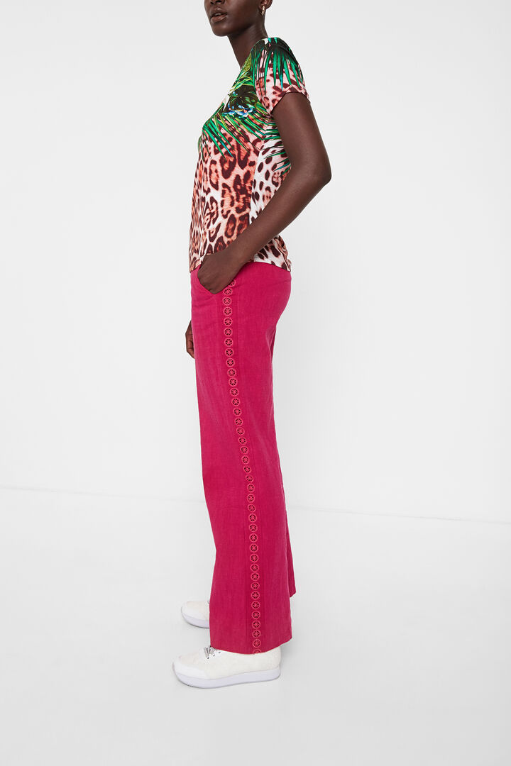 Camiseta multicolor animal print | Desigual