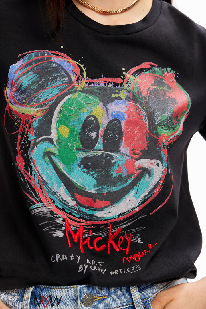 Arty Mickey Mouse T-shirt | Desigual