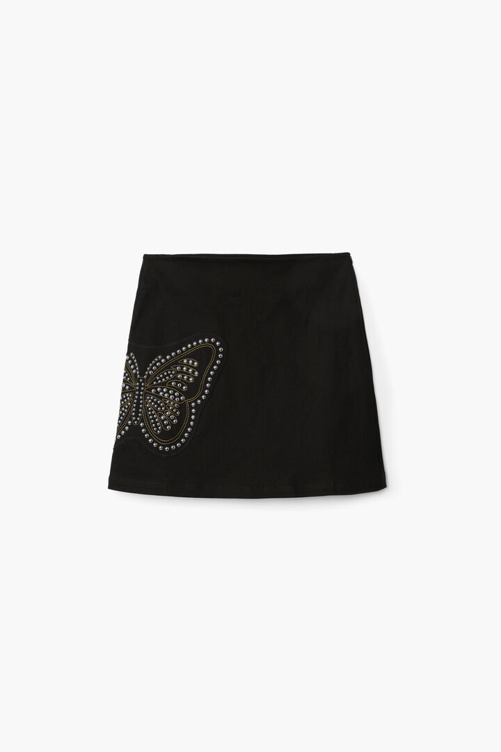 Slim butterfly miniskirt | Desigual